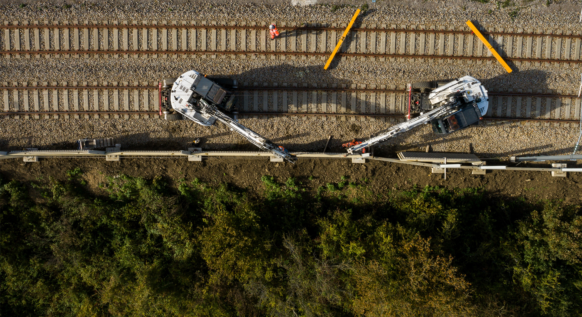 ligne ferroviaire gisors serqueux pose écrans acoustiques