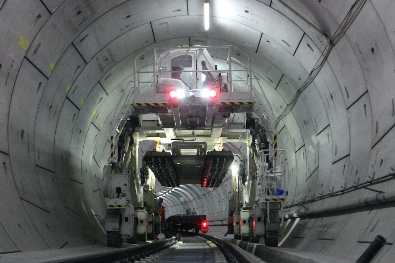 Track Construction in a tunnel - UK